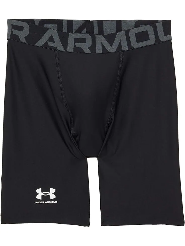 Шорты Under Armour Kids HeatGear Armour Shorts — изображение 1 из 1, черный/серый