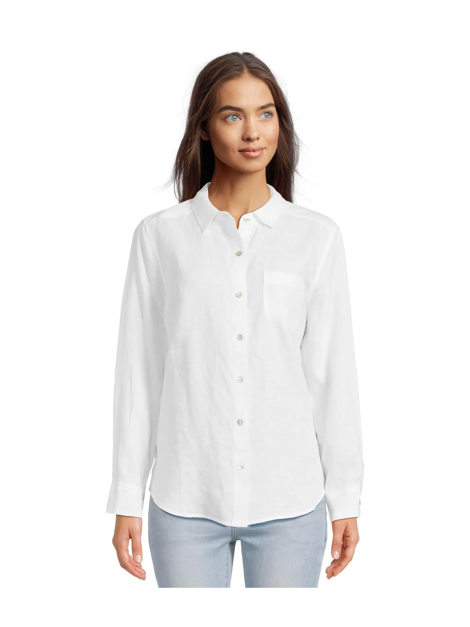 Рубашка Tommy Bahama Coastalina Relaxed Long — изображение 1 из 5, белый