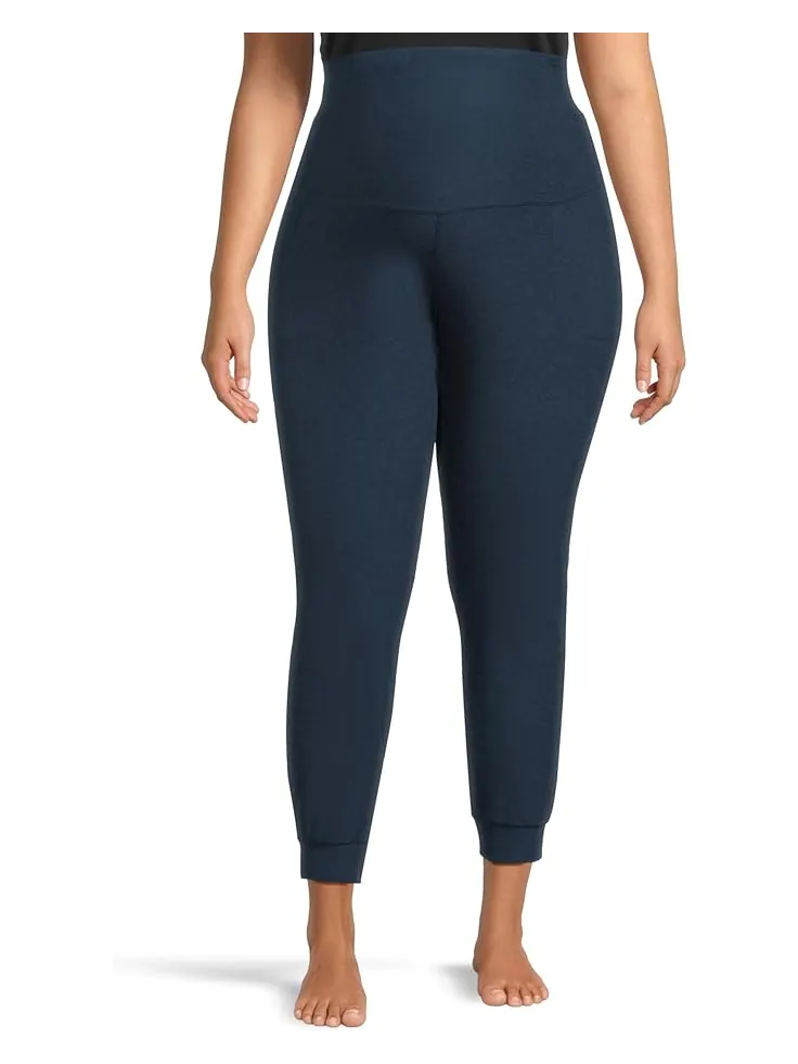 Женские спортивные брюки Beyond Yoga Spacedye Beyond The Bump Maternity Midi Joggers — изображение 1 из 5, темно-синий