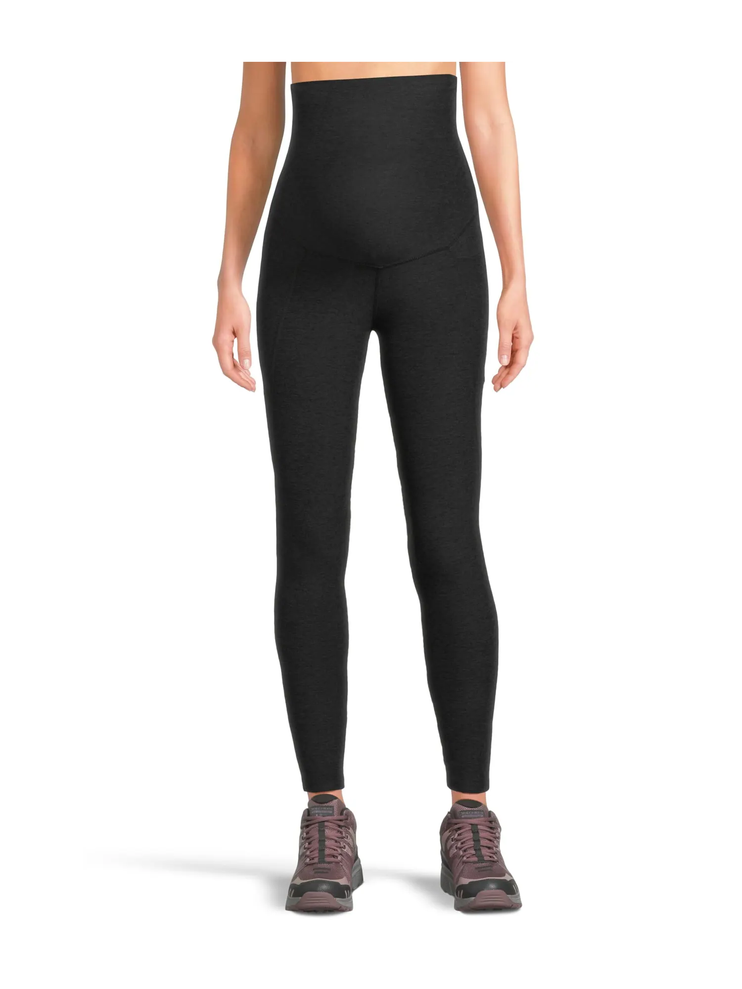 Брюки Beyond Yoga Spacedye Love The Bump Maternity Pocket Midi Leggi — изображение 1 из 5, самая темная ночь