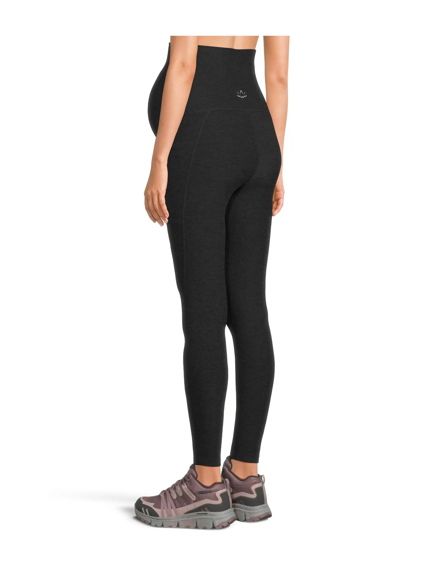 Брюки Beyond Yoga Spacedye Love The Bump Maternity Pocket Midi Leggi — изображение 3 из 5, самая темная ночь