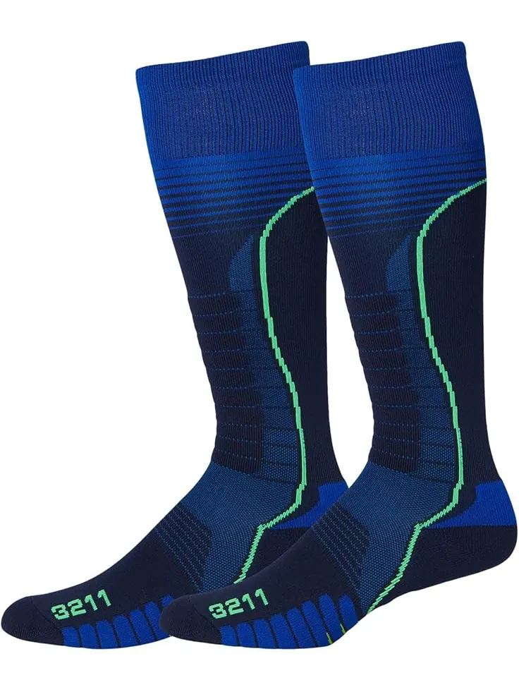Носки Eurosock Ski Silver Supreme 2-Pack — изображение 1 из 1, океанический