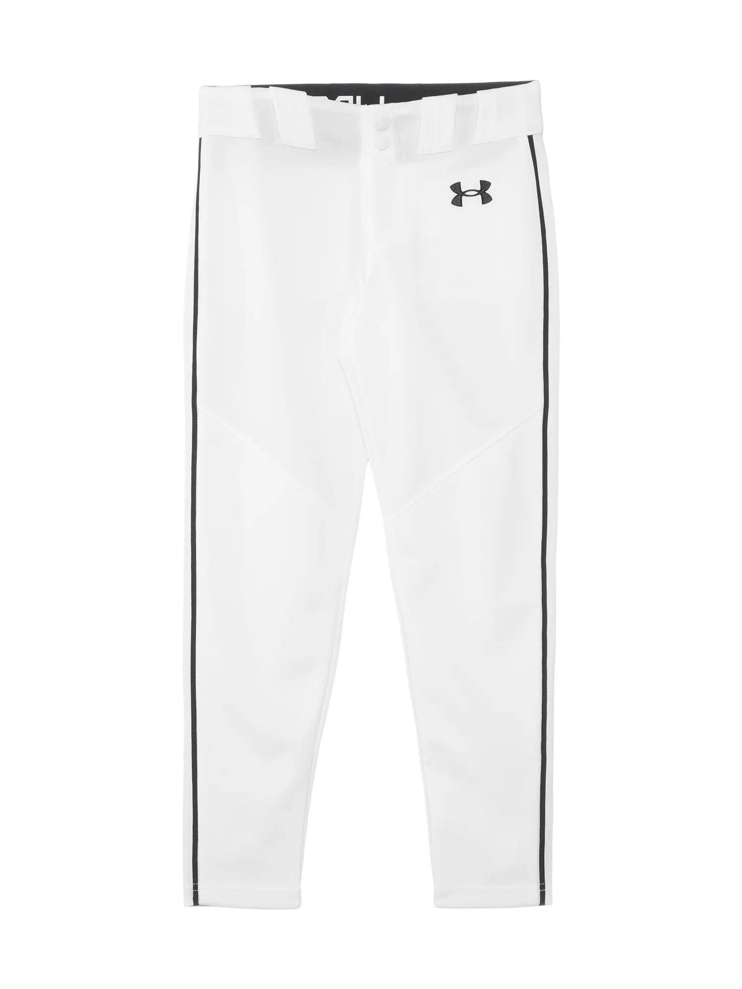 Брюки Under Armour Kids Utility Baseball Pants Pipe — изображение 1 из 2, белый/черный/черный