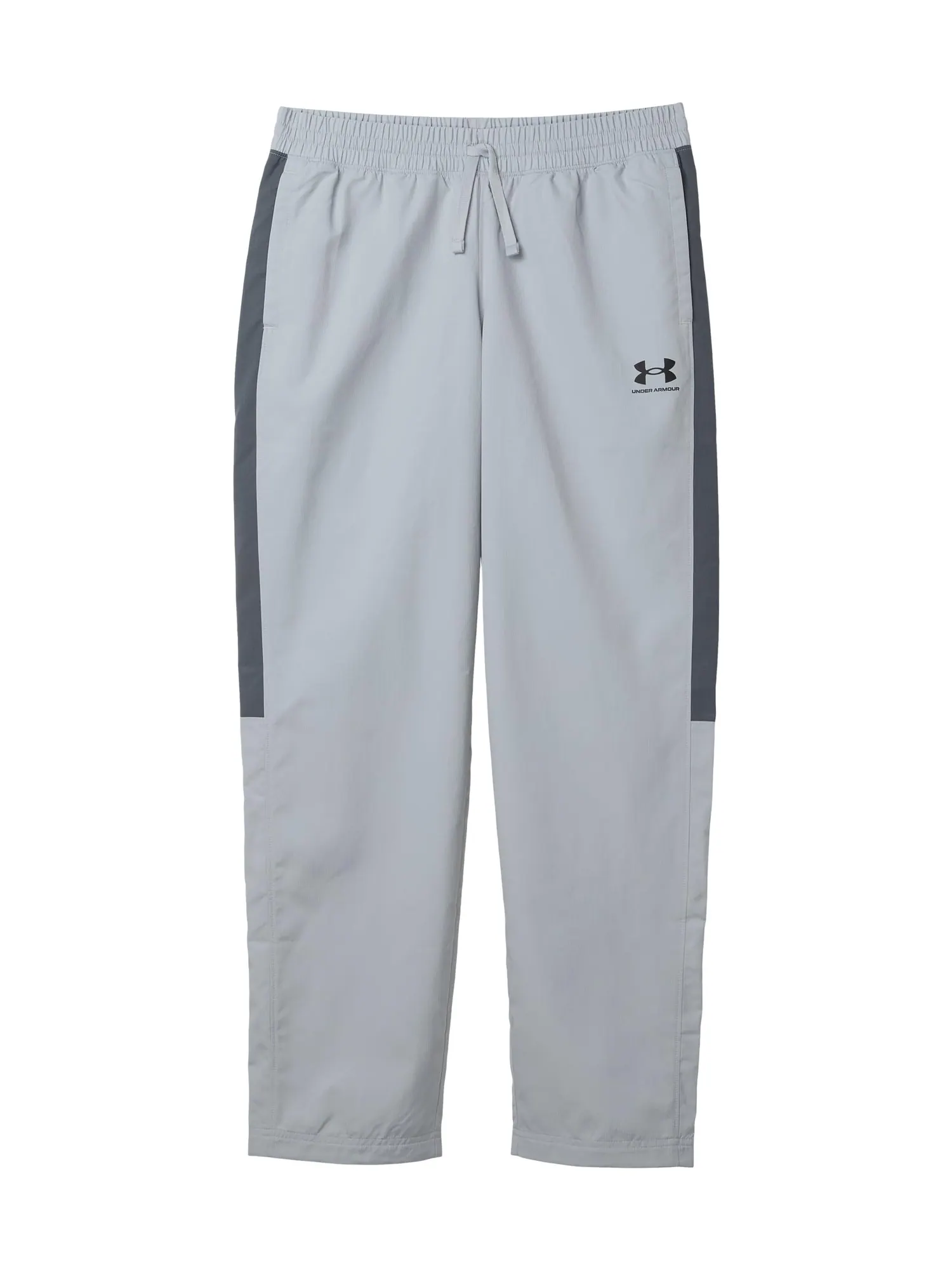 Брюки Under Armour Kids Rival Woven Pants — изображение 1 из 1, серый//черный