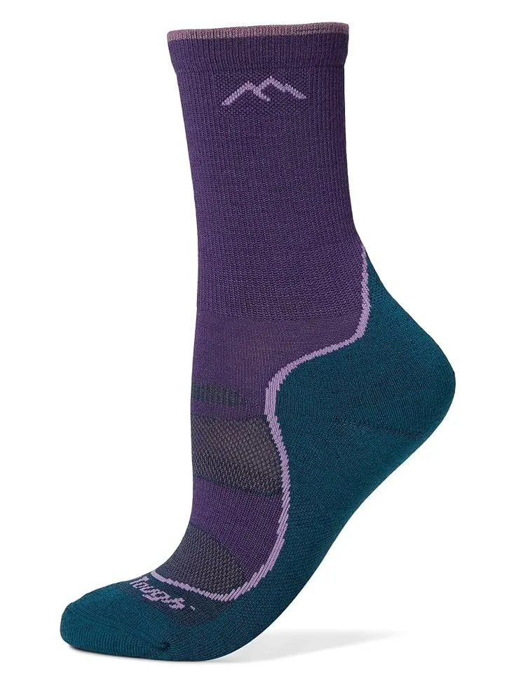 Носки Darn Tough Vermont Light Hiker Micro Crew Lightweight with Cushion — изображение 1 из 1, фиолетовый