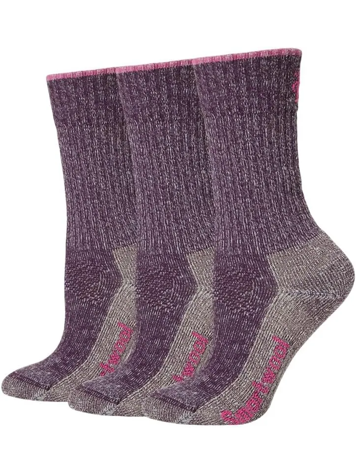 Носки Smartwool Hike Classic Edition Light Cushion 2nd Cut Crew Socks Multipack — изображение 1 из 1, фиолетовый
