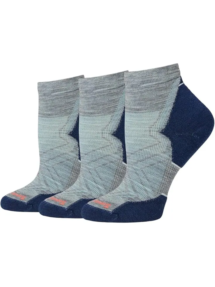 Носки Smartwool Run Targeted Cushion Ankle Socks Multipack — изображение 1 из 1, светлый серый