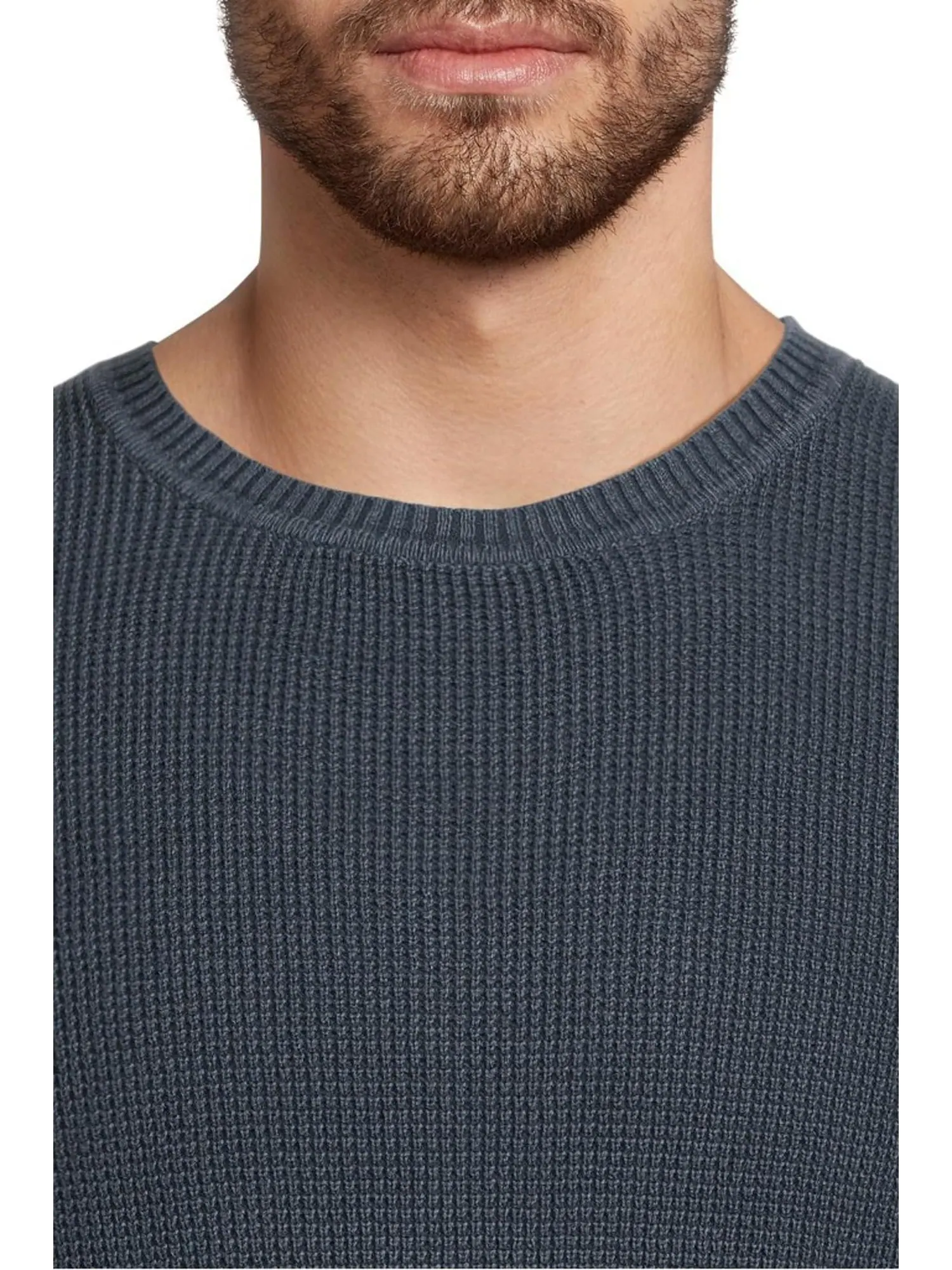 Свитер Faherty Sunwashed Crewneck Sweater — изображение 4 из 5, синий