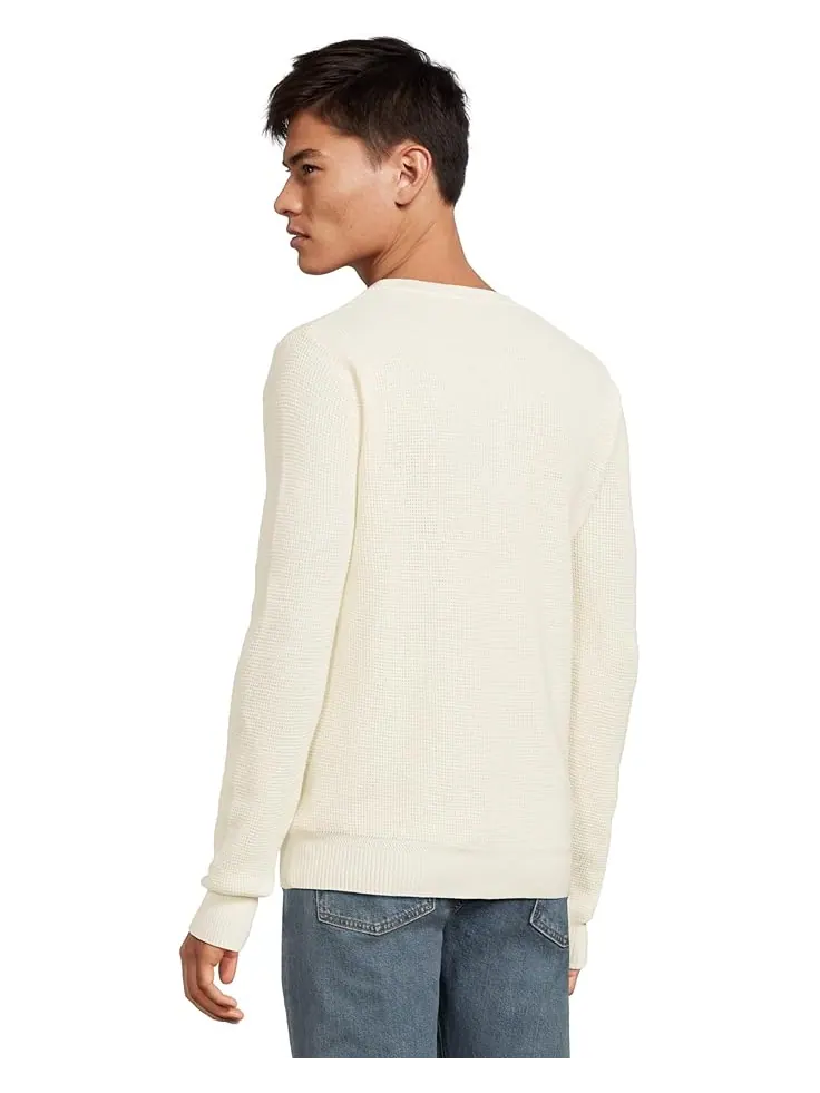 Свитер Faherty Sunwashed Crewneck Sweater — изображение 3 из 5, белый