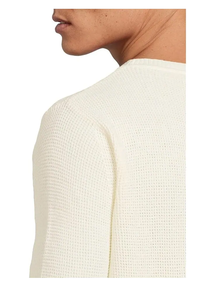 Свитер Faherty Sunwashed Crewneck Sweater — изображение 4 из 5, белый
