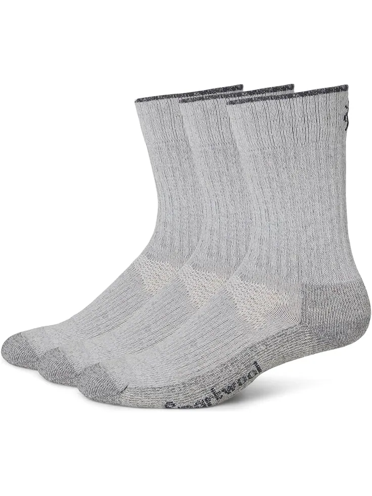 Носки Smartwool Hike Classic Edition Light Cushion 2nd Cut Crew Socks Multipack — изображение 1 из 1, светлый серый