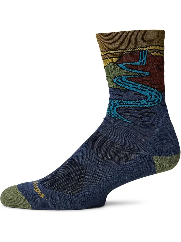 Носки Darn Tough Vermont Chasing Waterfalls Micro Crew Lightweight with Cushion — изображение 1 из 1, джинсовый синий