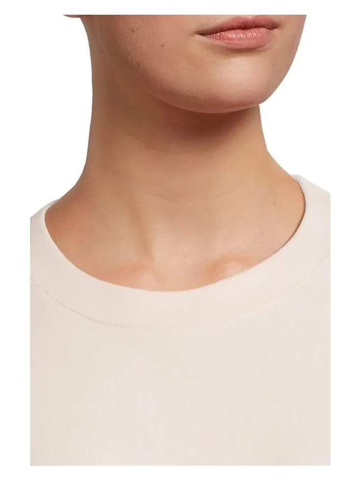 Свитер Barefoot Dreams Malibu Collection Brushed Fleece Pullover — изображение 4 из 5, песочный