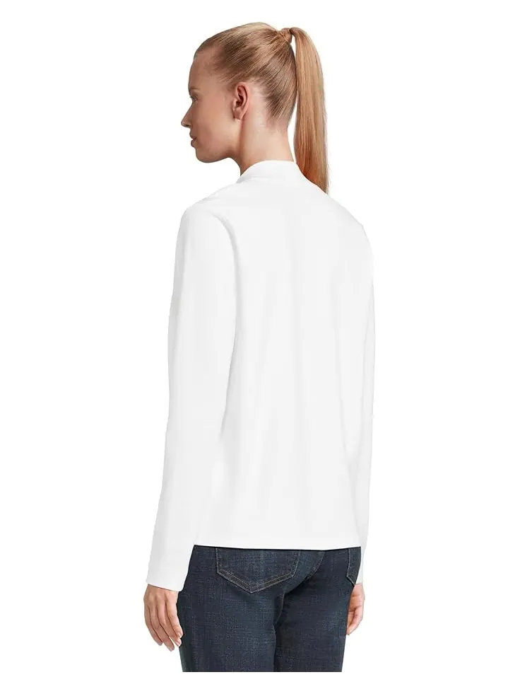 Свитер Lilla P Classic Cardigan — изображение 3 из 5, белый