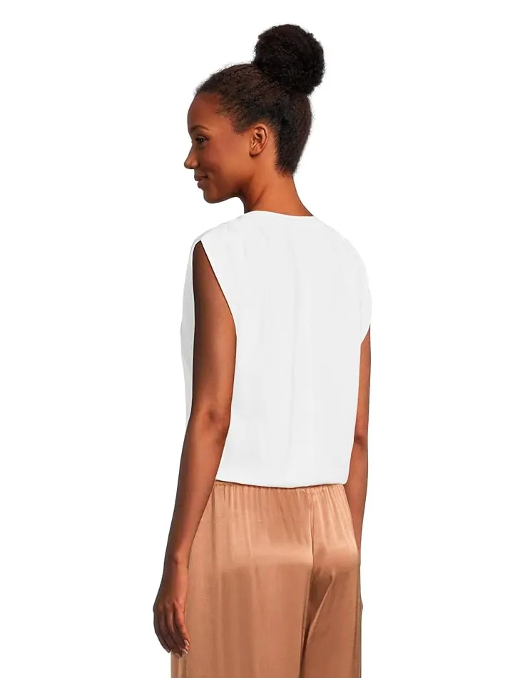 Футболка Michael Stars Luca Bubble Tee — изображение 3 из 5, белый