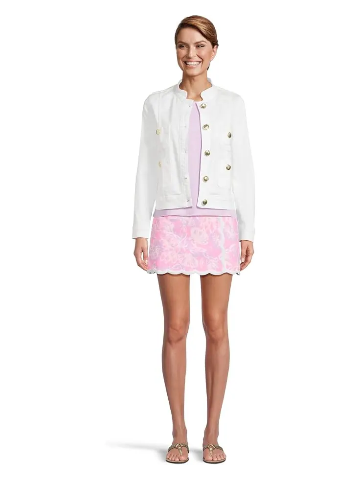 Топ Lilly Pulitzer Clairmont Rosette Knit Top — изображение 5 из 5, голубой