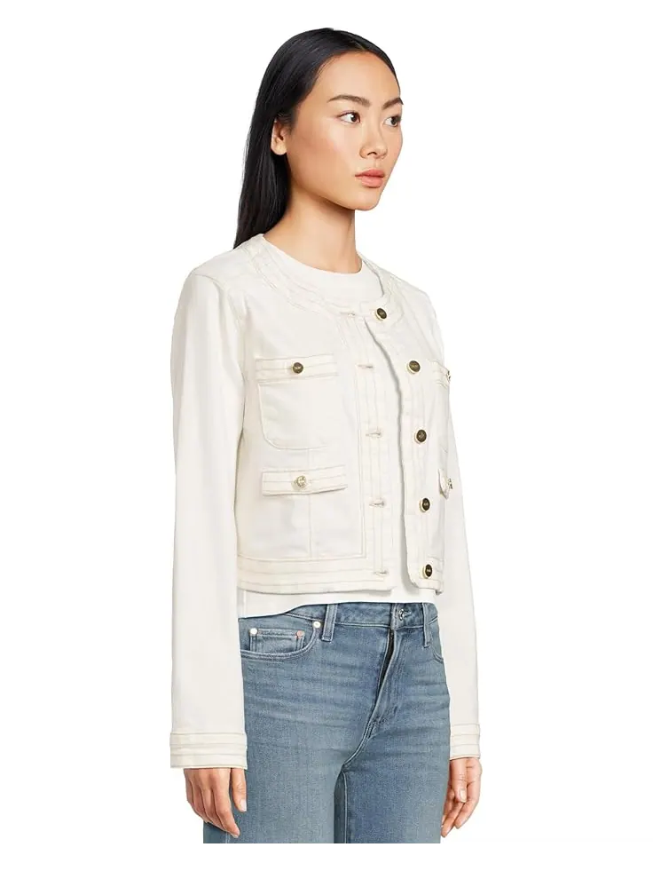 Куртка Paige Kiya Jacket In Toasted Ecru — изображение 2 из 5, тостырованное экрю