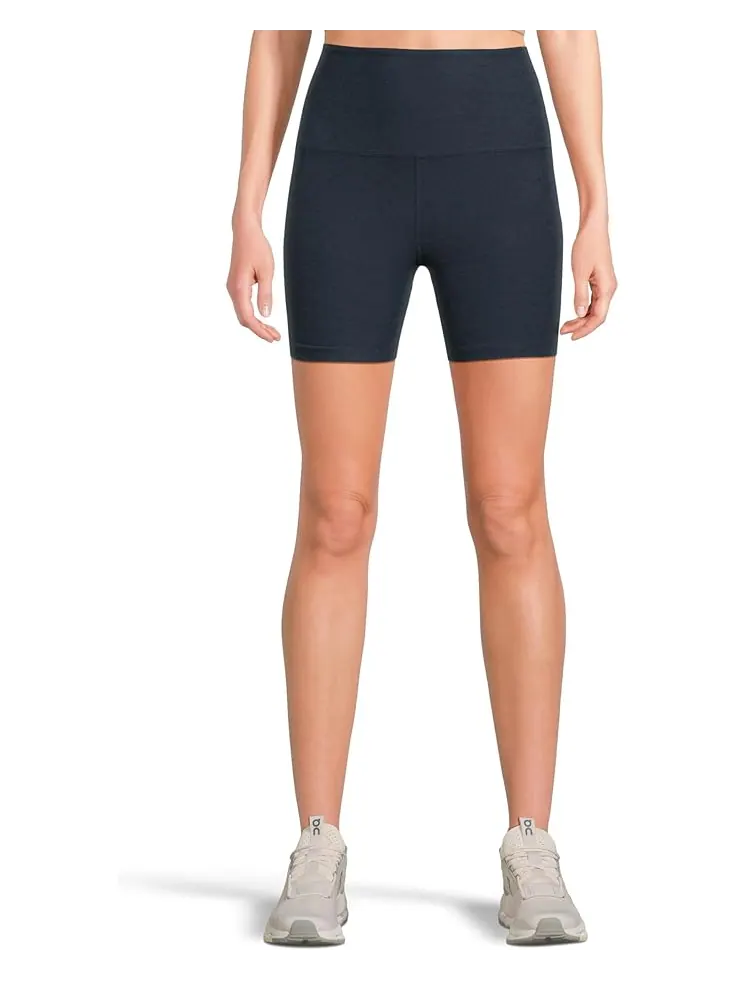 Шорты Beyond Yoga Spacedye Keep Pace 5" Pocket Shorts — изображение 1 из 5, темно-синий