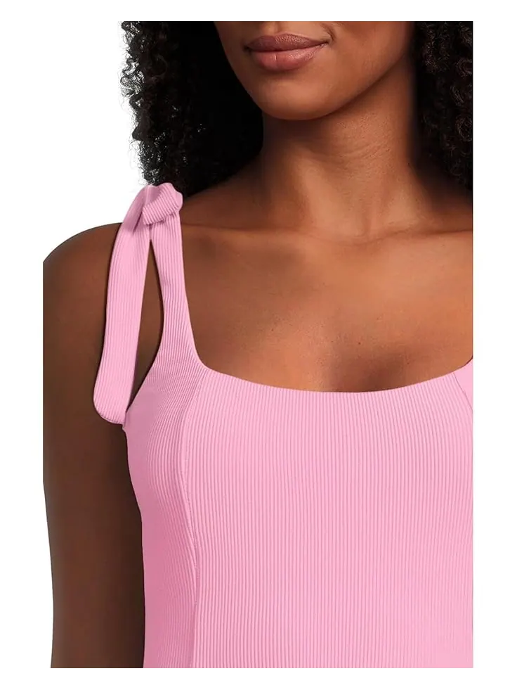 Купальник Beach Riot Sydney Belted One-Piece Rem SC — изображение 4 из 5, розовый