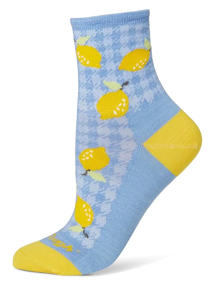Носки Darn Tough Vermont Fruit Stand Shorty Lightweight — изображение 1 из 1, синий