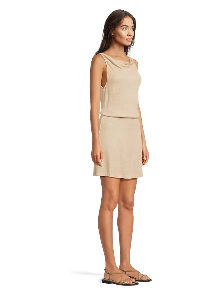Пляжное платье BECCA Gilded Cowl Neck Dress — изображение 2 из 4, золото