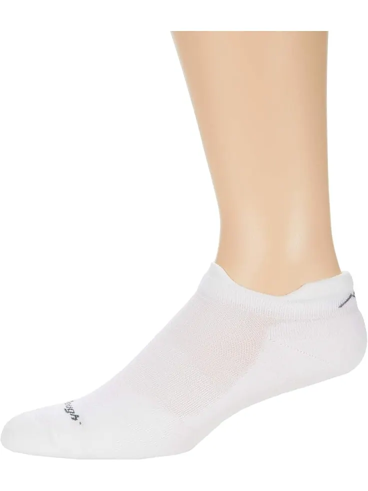 Носки Darn Tough Vermont Run No Show Tab Ultra-Lightweight with Cushion — изображение 1 из 1, белый