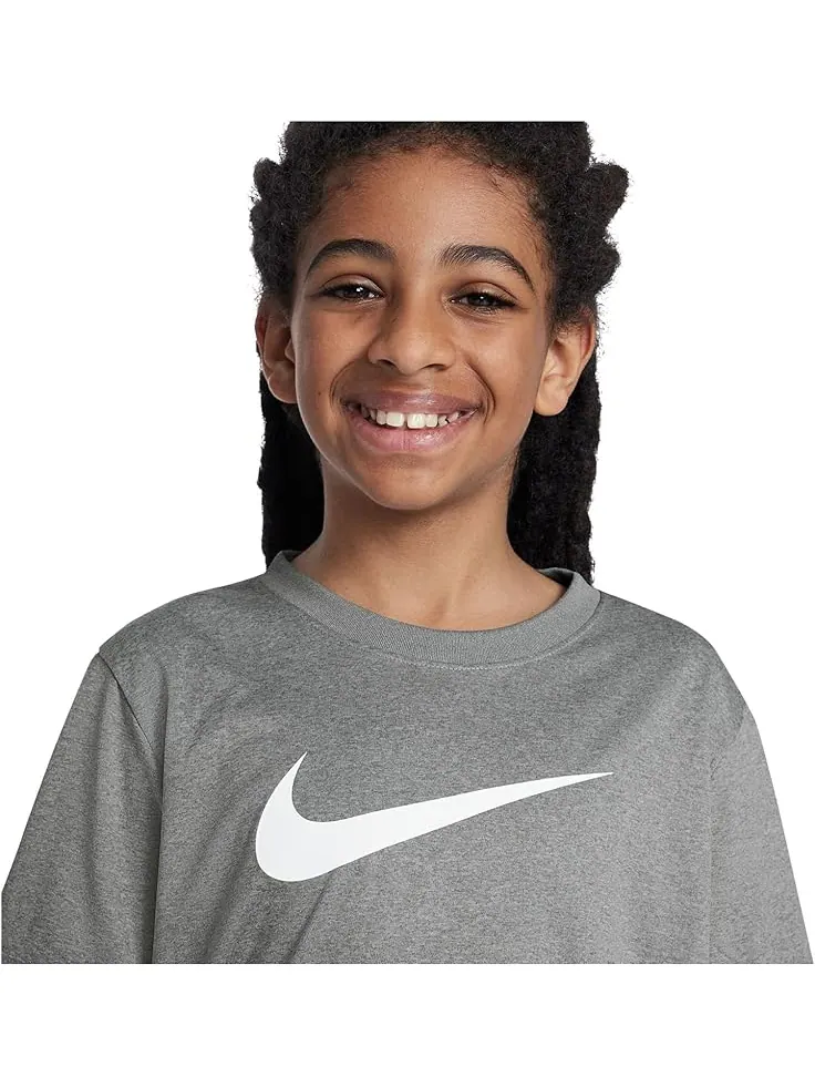 Футболка Nike Kids Legend Dri-FIT T-Shirt — изображение 3 из 3, серый/серебристый