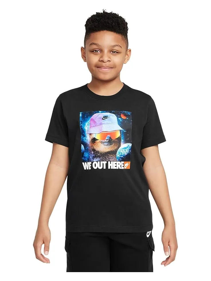 Футболка Nike Kids Sportswear Sloth T-Shirt — изображение 1 из 4, черный