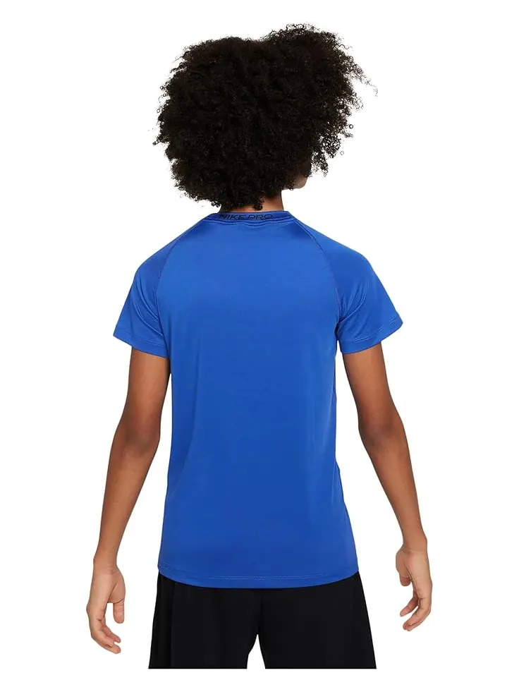 Топ Nike Kids Dri-FIT Short Sleeve Tops — изображение 2 из 5, черный