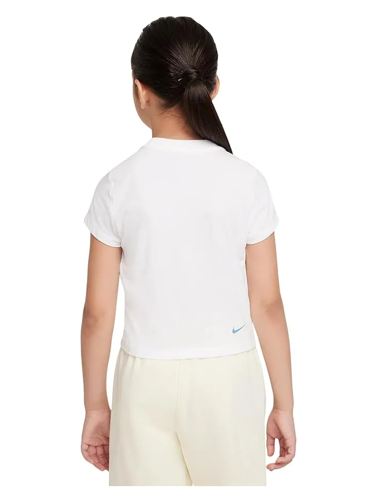 Футболка Nike Kids Swoosh Ribbon T-Shirt — изображение 2 из 4, белый