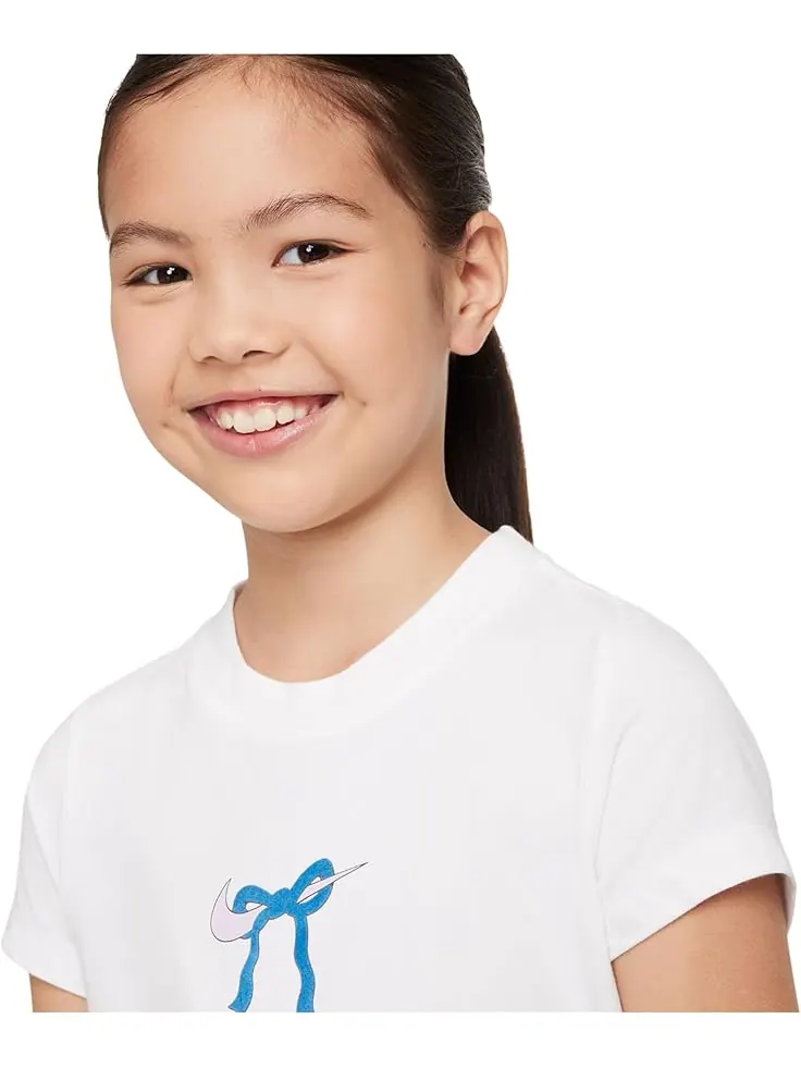 Футболка Nike Kids Swoosh Ribbon T-Shirt — изображение 3 из 4, белый