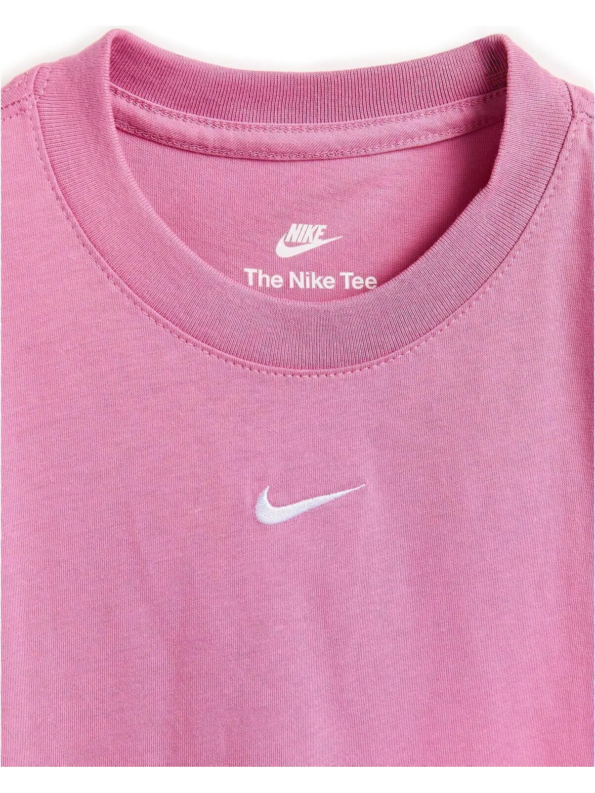 Футболка Nike Kids Sportswear Essential Boxy T-Shirt — изображение 3 из 3, фламинго