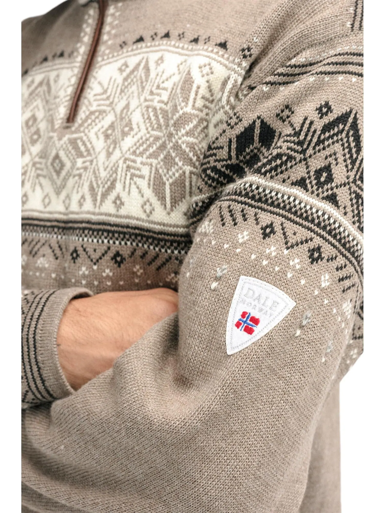 Свитер Dale of Norway Blyfjell Sweater — изображение 3 из 4, белый