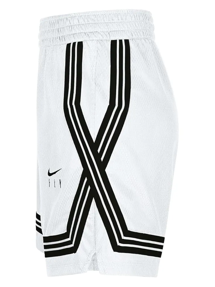 Шорты Nike Kids Fly Crossover Basketball Shorts — изображение 2 из 4, белый/черный