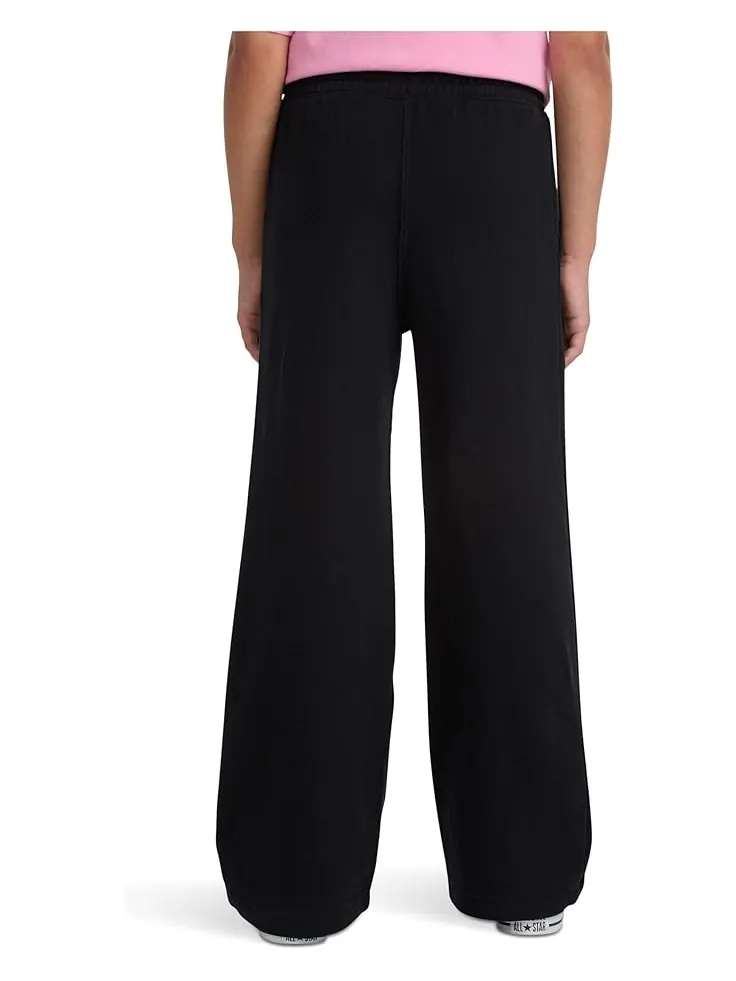 Брюки abercrombie kids Essential Wide Leg Fleece Pants — изображение 2 из 3, антрацит