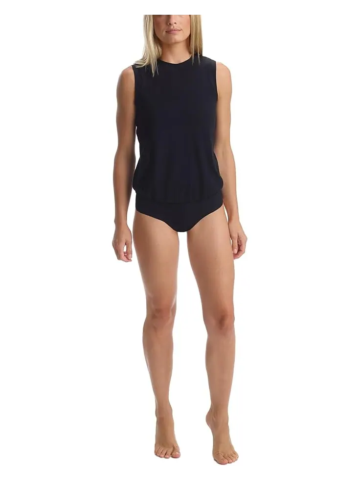 Боди Commando Essential Cotton Muscle Bodysuit — изображение 1 из 2, черный