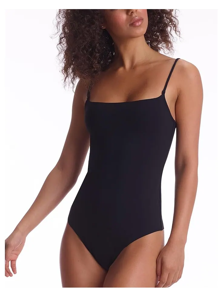 Боди Commando Neoprene Cami Bodysuit — изображение 1 из 2, черный