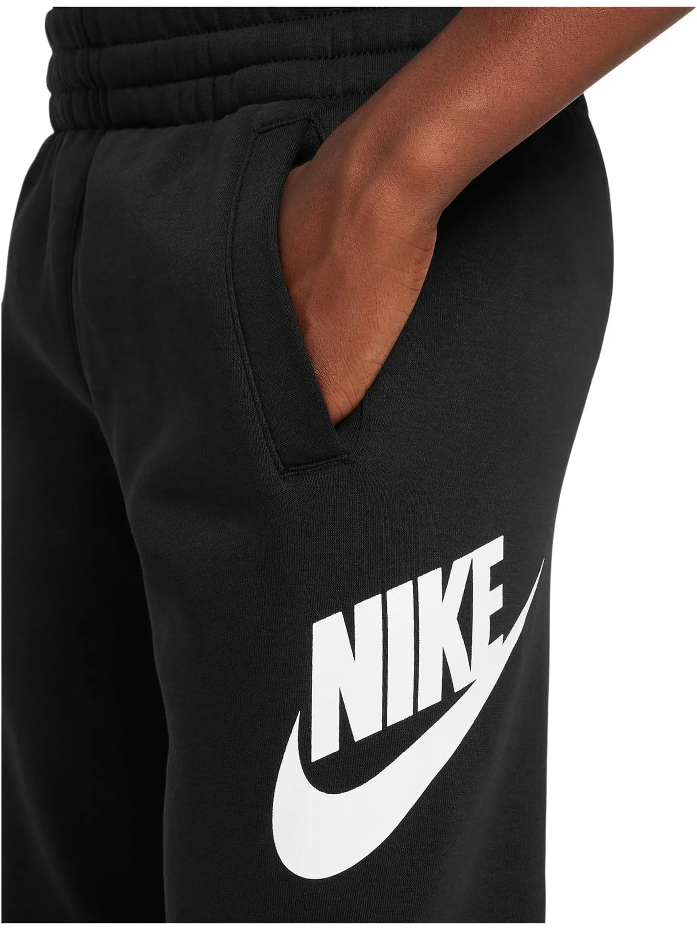 Брюки Nike Kids Club Fleece Joggers — изображение 3 из 6, черный
