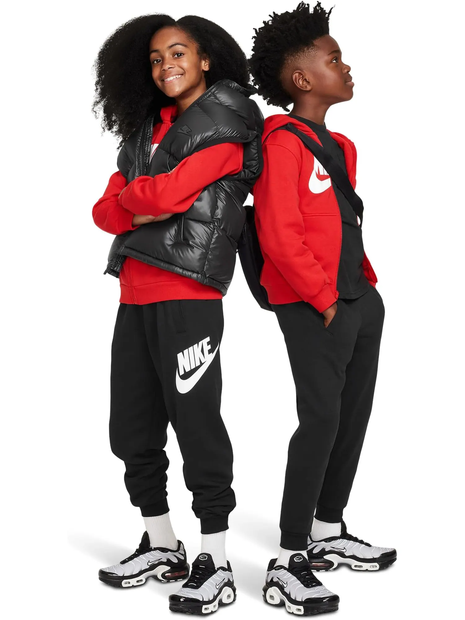 Брюки Nike Kids Club Fleece Joggers — изображение 6 из 6, черный