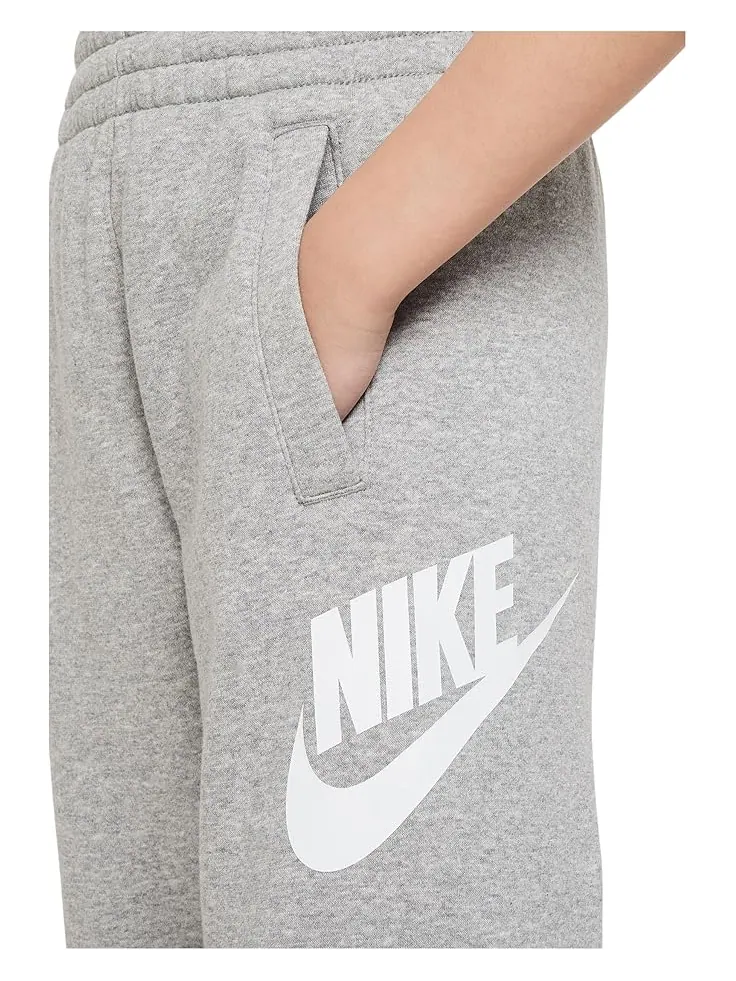 Брюки Nike Kids Club Fleece Joggers — изображение 4 из 5, темный серый/серый