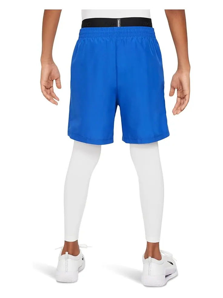 Брюки Nike Kids Pro Dri-fit Tights — изображение 2 из 4, белый/белый