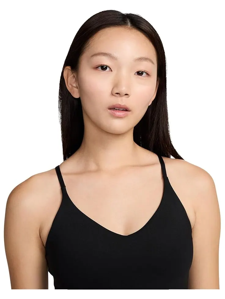 Бюстгальтер Nike Indy Light Support Bra Tank — изображение 3 из 3, черный/белый