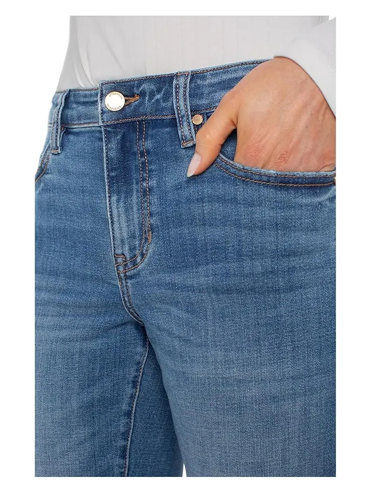 Джинсы Liverpool Los Angeles Marley Mid-rise Girlfriend Cuffed Jean 30" Uncuffed/ 27" Cuffed Inseam — изображение 3 из 4