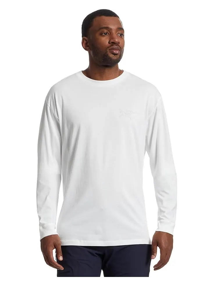 Лонгслив Arc'teryx Kragg SL Cotton Long — изображение 1 из 5, белый светлый