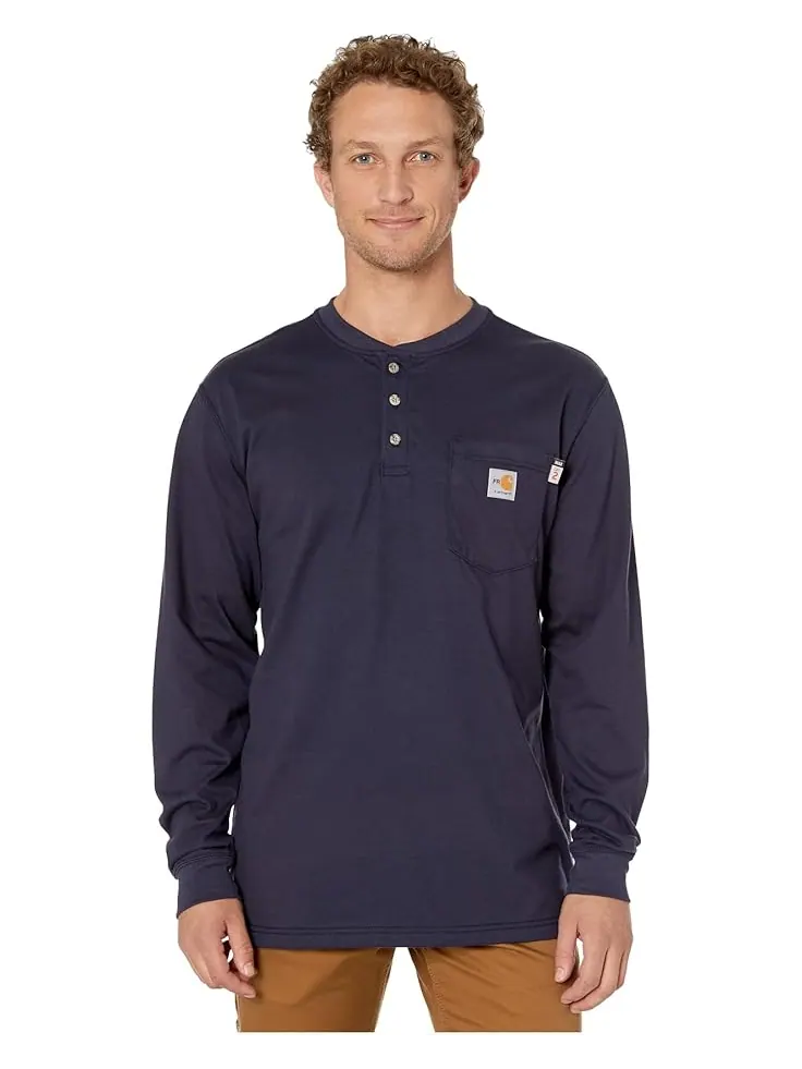 Лонгслив Carhartt Flame-Resistant — изображение 1 из 4, темный темно-синий