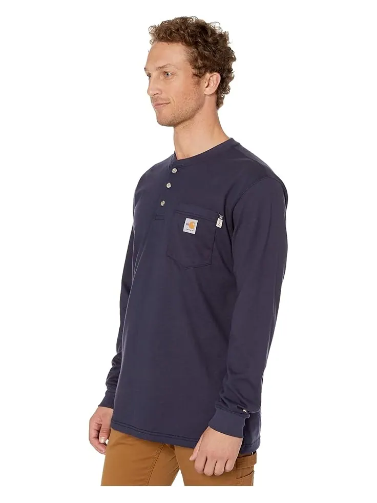 Лонгслив Carhartt Flame-Resistant — изображение 2 из 4, темный темно-синий