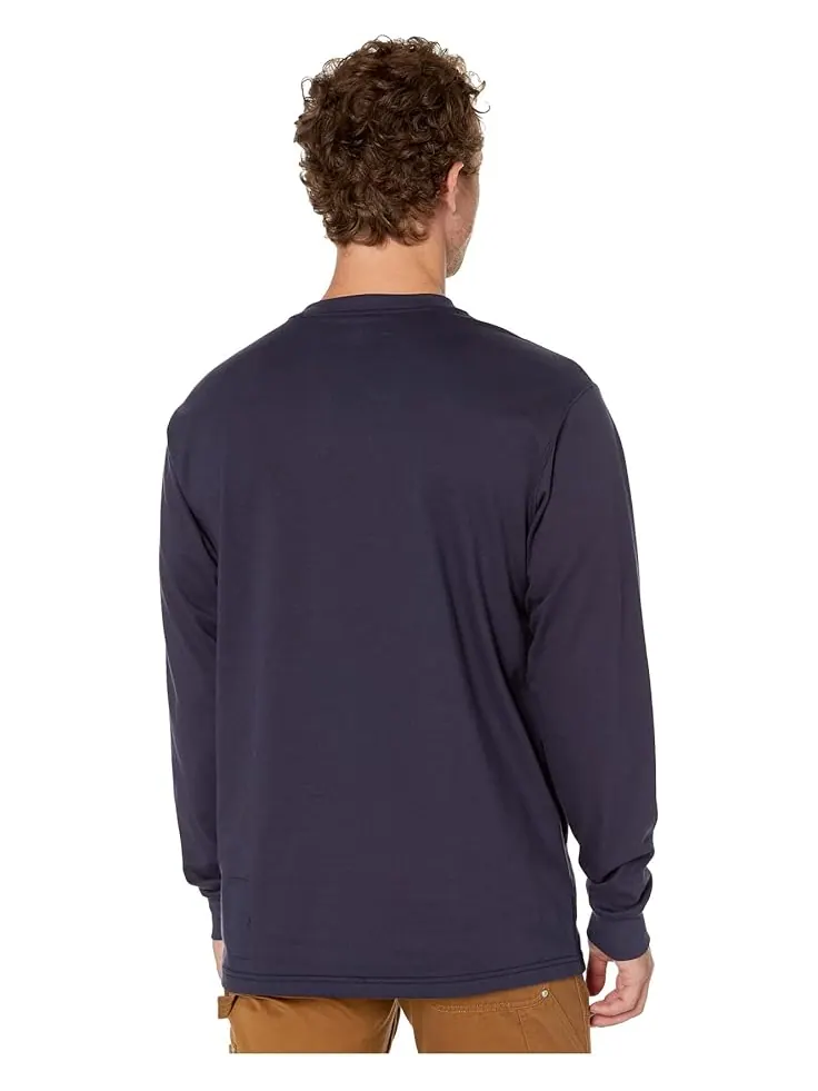 Лонгслив Carhartt Flame-Resistant — изображение 3 из 4, темный темно-синий