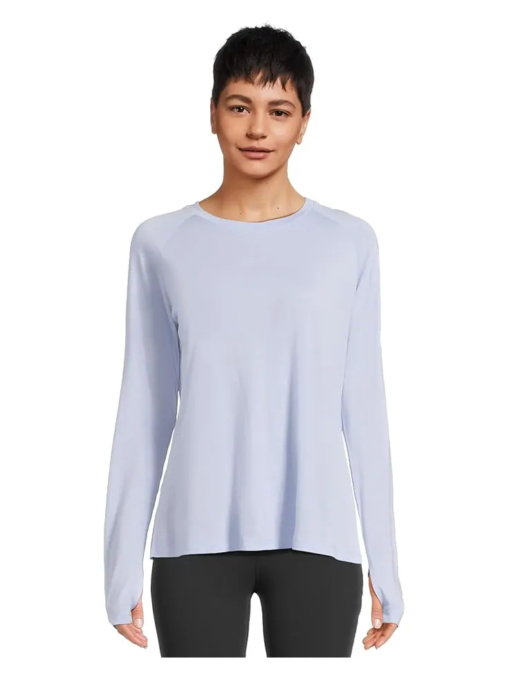 Лонгслив Free Fly Bamboo Lightweight Long — изображение 1 из 5, прозрачный