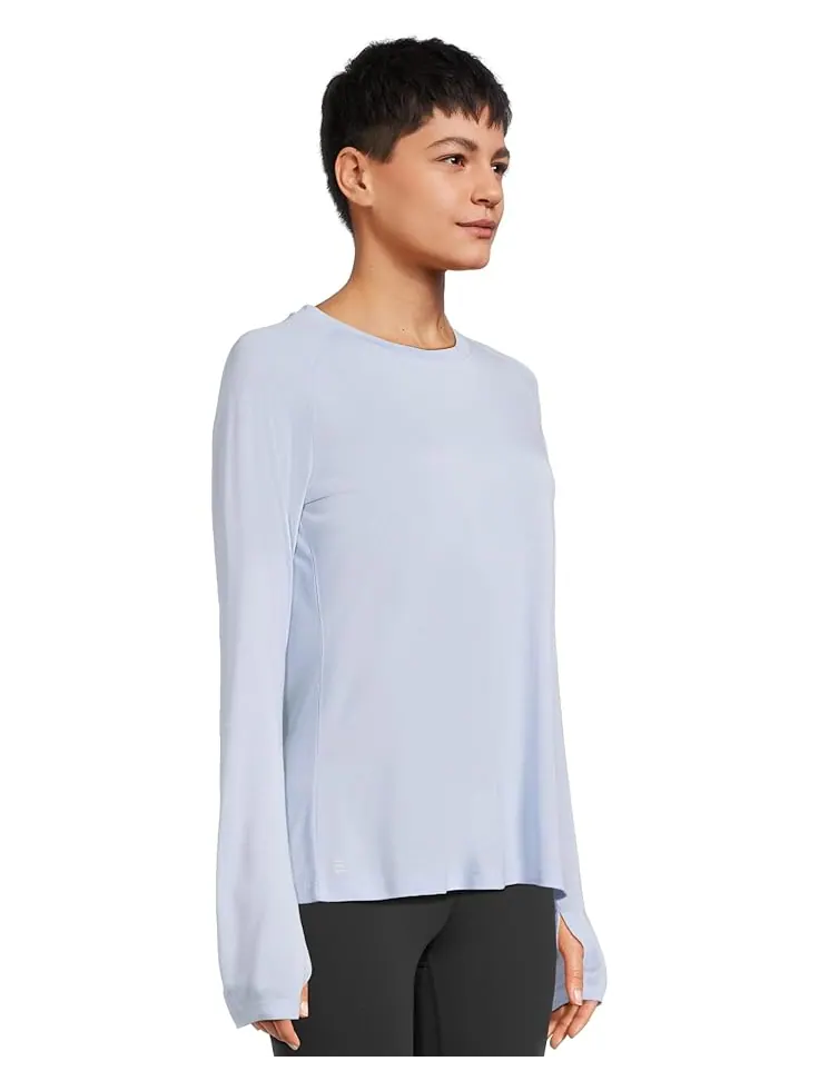 Лонгслив Free Fly Bamboo Lightweight Long — изображение 2 из 5, прозрачный