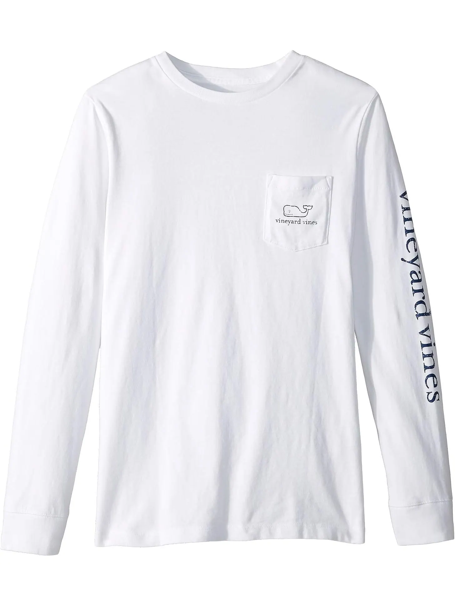 Лонгслив Vineyard Vines Kids Long Sleeve Vintage Whale — изображение 1 из 2, белый
